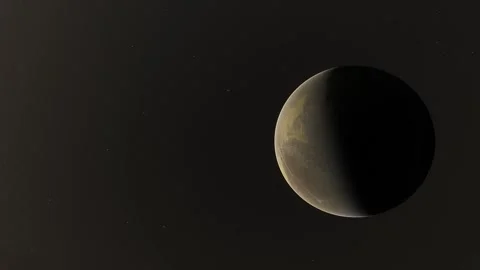 Flying in space Video stock 146073835