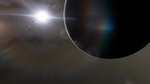 Flying in space Stock Footage 146073916