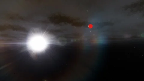 Flying in space Stock Footage 146074025