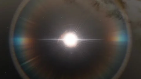 Flying in space Stock Footage 146074065