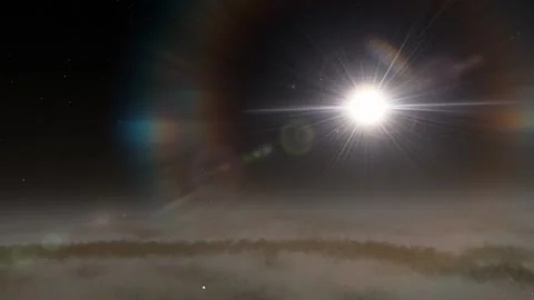 Flying in space Stock-Footage 146074076