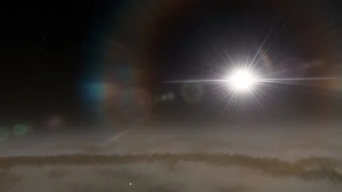 Flying in space Stock Footage 146074080