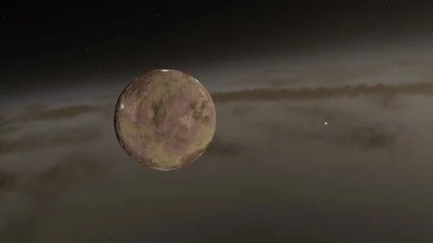 Flying in space Stock Footage 146074268