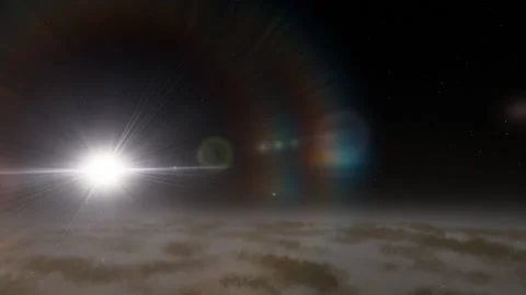 Flying in space Stock Footage 146074350