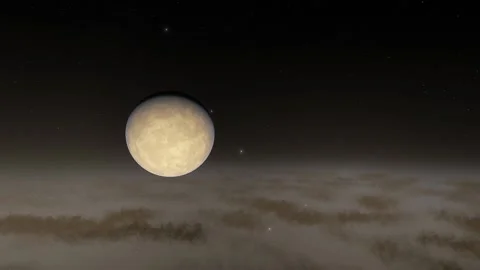 Flying in space Stock Footage 146074387