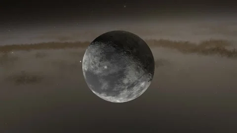 Flying in space Stock Footage 146074483