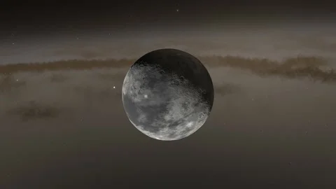 Flying in space Stock Footage 146074520