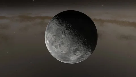 Flying in space Stock Footage 146074582