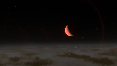 Flying in space Stock Footage 146074772