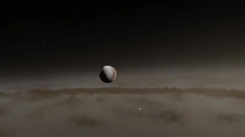 Flying in space Stock Footage 146074872