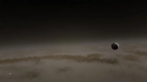 Flying in space Stock Footage 146074892