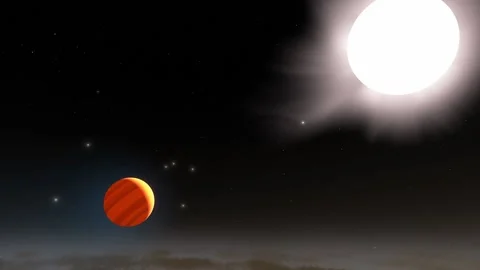 Flying in space Stock Footage 146127712