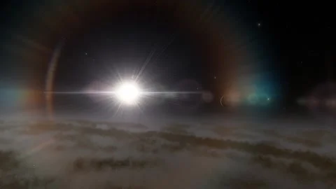 Flying in space Stock Footage 146128010