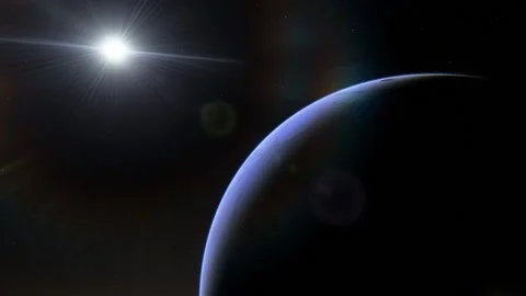 Flying in space Stock Footage 146128037