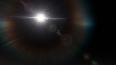 Flying in space Stock Footage 146128087