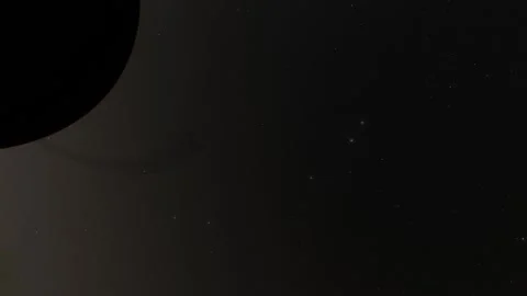 Flying in space Stock Footage 146128188