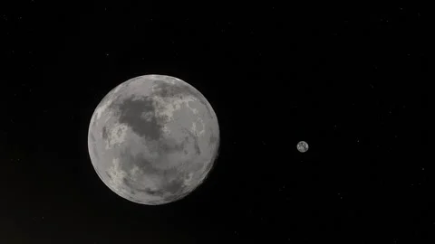 Flying in space Stock Footage 146128331