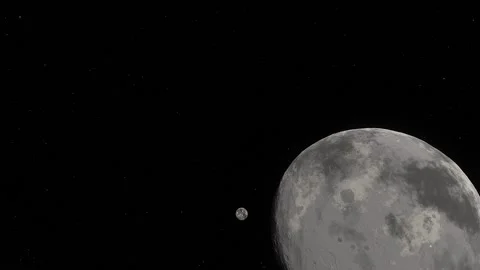 Flying in space Stock Footage 146128380