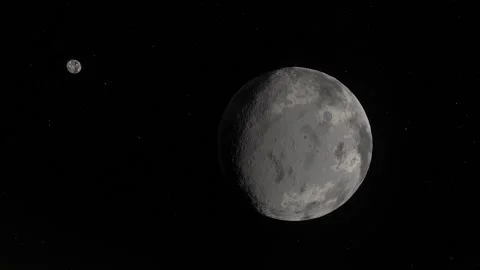 Flying in space Stock Footage 146128420