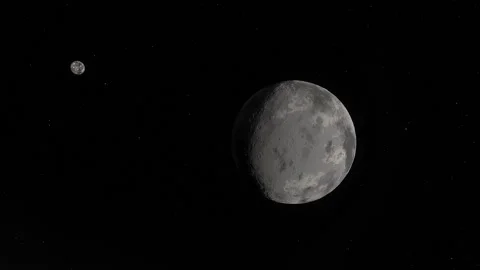 Flying in space Stock Footage 146128481