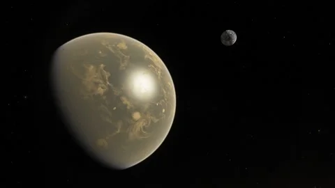 Flying in space Stock Footage 146128609