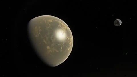 Flying in space Stock Footage 146128654