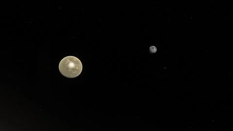 Flying in space Stock Footage 146138225