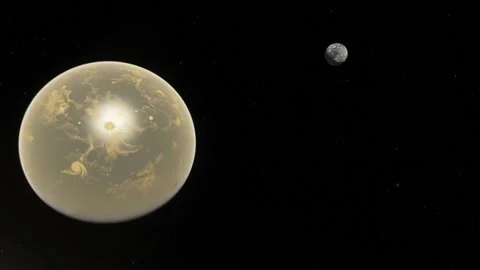 Flying in space Stock Footage 146138281