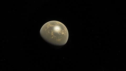 Flying in space Stock Footage 146138479