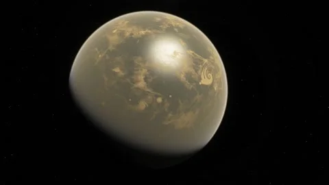 Flying in space Stock Footage 146138487