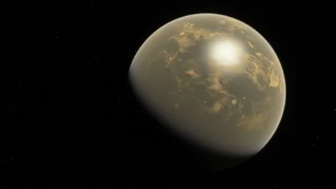 Flying in space Stock Footage 146138493