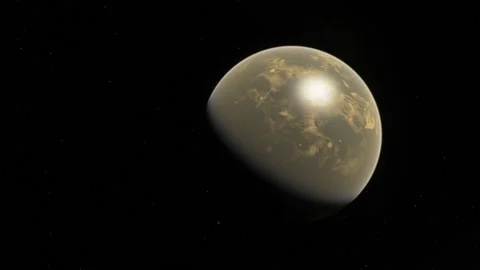 Flying in space Stock Footage 146138509