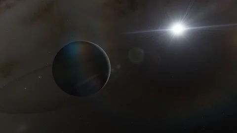 Flying in space Stock Footage 146138546