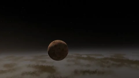 Flying in space Stock Footage 146138731