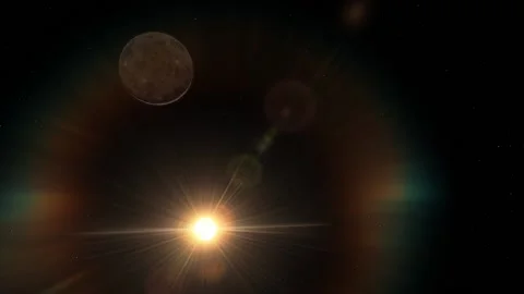 Flying in space Stock Footage 146158134