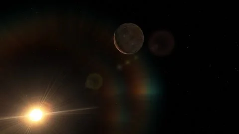 Flying in space Stock Footage 146158136