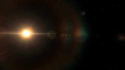 Flying in space Stock Footage 146158144