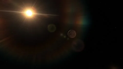 Flying in space Stock Footage 146158214