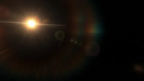 Flying in space Stock Footage 146158343