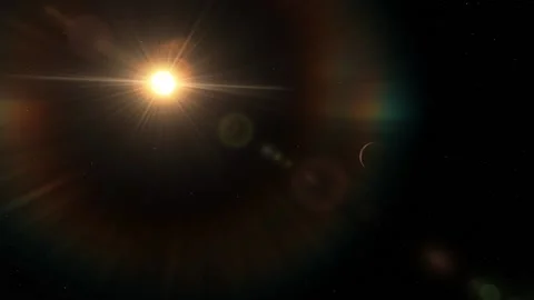 Flying in space Stock Footage 146158363