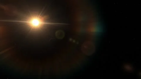 Flying in space Stock Footage 146158366