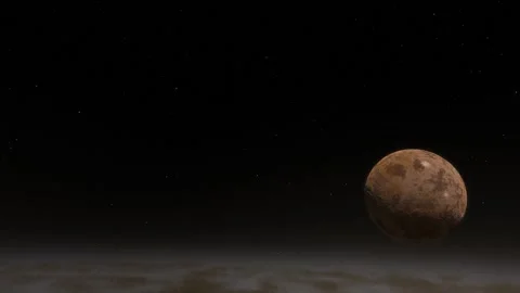 Flying in space Stock Footage 146158418