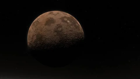 Flying in space Stock Footage 146158493