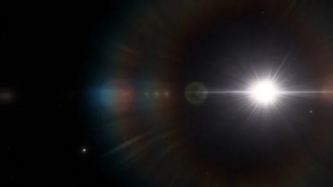 Flying in space Stock Footage 146158736