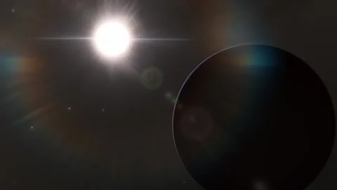 Flying in space Stock Footage 146158746