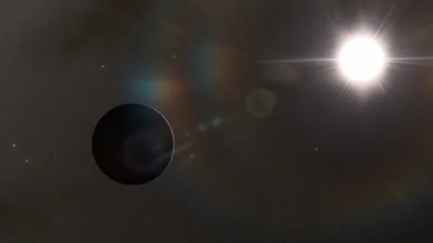 Flying in space Stock Footage 146158762