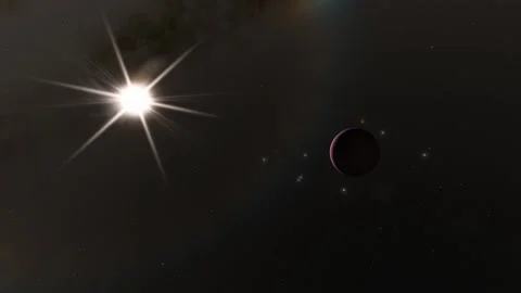 Flying in space Stock Footage 146177577