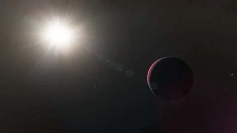 Flying in space Stock Footage 146177624