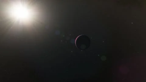 Flying in space Stock Footage 146177653