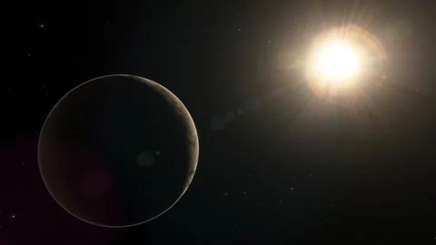 Flying in space Stock Footage 146177826